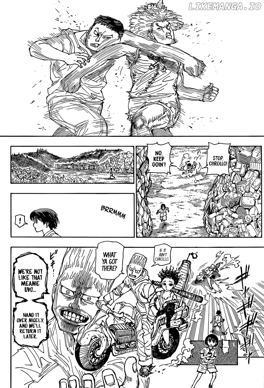 Hunter x Hunter, Chapter 395 image 12